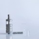 Rekavape Flash e-Vapor V4.5S+ Style Top Fill RTA Rebuildable Tank Atomizer - Matte Silver, 316SS + PCTG, 3.5ml, 22mm