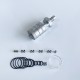 Rekavape Flash e-Vapor V4.5S+ Style Top Fill RTA Rebuildable Tank Atomizer - Matte Silver, 316SS + PCTG, 3.5ml, 22mm