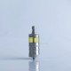 Rekavape Flash e-Vapor V4.5S+ Style Top Fill RTA Rebuildable Tank Atomizer - Silver, 316 Stainless Steel + PEI, 3.5ml, 22mm