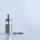 Rekavape Flash e-Vapor V4.5S+ Style Top Fill RTA Rebuildable Tank Atomizer - Silver, 316 Stainless Steel + PCTG, 3.5ml, 22mm