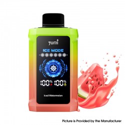 [Ships from Bonded Warehouse] Authentic YUMI P20000 Adjustable ICE Level Disposable Vape Kit 650mAh 18ml Iced Watermelon - 50mg