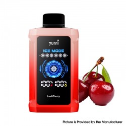 [Ships from Bonded Warehouse] Authentic YUMI P20000 Adjustable ICE Level Disposable Vape Kit 650mAh 18ml Iced Cherry - 50mg