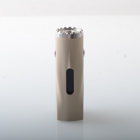 Authentic SR Steam Rebellion Zero Fighter DNA60 60W VW Box Mod - Beige, PEEK + SS, VW 1~60W, 1 x 18650, Evolv DNA60 Chipset