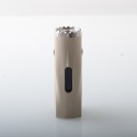 Authentic SR Steam Rebellion Zero Fighter DNA60 60W VW Box Mod - Beige, PEEK + SS, VW 1~60W, 1 x 18650, Evolv DNA60 Chipset