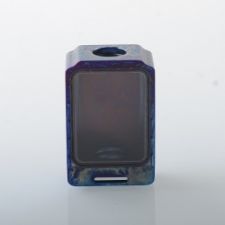 Rekavape PRC Style Boro Tank for SXK BB / Billet AIO Box Mod Kit - Ebtropic, Titanium