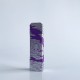 Rekavape Harpy Coffin Style DNA60C 60W Boro Mod - Silver Purple, 1~60W, 1 x 18650, Compatible with Boro Tank, Evolv DNA60C Chip