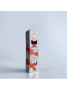 Rekavape Harpy Coffin Style DNA60C 60W Boro Mod - Silver Orange, 1~60W, 1 x 18650, Compatible with Boro Tank, Evolv DNA60C Chip