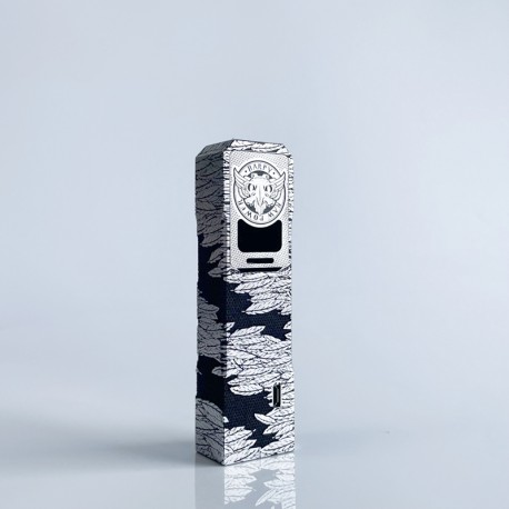 Rekavape Harpy Coffin Style DNA60C 60W Boro Mod - Silver Black, 1~60W, 1 x 18650, Compatible with Boro Tank, Evolv DNA60C Chip