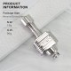 SXK Lynk Synk Style RBA Bridge for Billet / Boro Mod - Titanium Alloy, 9 x Air Pin 1.0, 1.2, 1.5, 2.0, 2.5, 3.0, 3.5, 4.0, 4.5mm