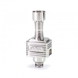 SXK Lynk Synk Style RBA Bridge for Billet / Boro Mod - Silver, 316SS, 9 x Air Pin 1.0, 1.2, 1.5, 2.0, 2.5, 3.0, 3.5, 4.0, 4.5mm