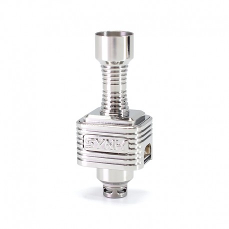 SXK Lynk Synk Style RBA Bridge for Billet / Boro Mod - Silver, 316SS, 9 x Air Pin 1.0, 1.2, 1.5, 2.0, 2.5, 3.0, 3.5, 4.0, 4.5mm