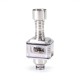 SXK Lynk Synk Style RBA Bridge for Billet / Boro Mod - Silver, 316SS, 9 x Air Pin 1.0, 1.2, 1.5, 2.0, 2.5, 3.0, 3.5, 4.0, 4.5mm