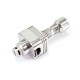 SXK Lynk Synk Style RBA Bridge for Billet / Boro Mod - Silver, 316SS, 9 x Air Pin 1.0, 1.2, 1.5, 2.0, 2.5, 3.0, 3.5, 4.0, 4.5mm