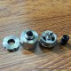 Four One Five 415 RDA Kaze Style RDL / MTL RDA Rebuildable Atomizer - Silver, BF Pin, Air Pin 0.9mm x 2, 1.0mm x 2, 1.0mm, 1.4mm