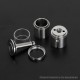 YFTK All in One Tank Cap 7ml for Flash e-Vapor V4.5S+ / V4.5 Style RTA - Silver