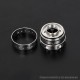 YFTK Replacement AFC Cap for Ambition Mods Bishop MTL RTA 2.0ml / 4.0ml - Silver
