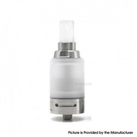 YFTK Ka V7 Style RTA Rebuildable Tank Atomizer w/ Nano Tank + Extension Kit - Silver, PC + 316 Stainless Steel, 3ml, 23mm Dia.