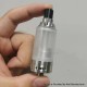 YFTK BY-kA KA V8+ Style MTL RTA Atomizer Standard Set - Silver, 5.1ml, 22mm Diameter