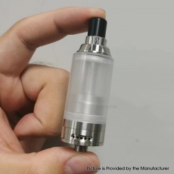 YFTK BY-kA KA V8+ Style MTL RTA Atomizer Standard Set - Silver, 5.1ml, 22mm Diameter