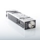 Rekavape Harpy Coffin Style DNA60C 60W Boro Mod - Silver Black, 1~60W, 1 x 18650, Compatible with Boro Tank, Evolv DNA60C Chip