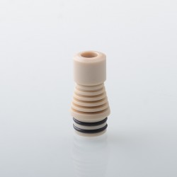 Authentic Rekavape Fev 22 510 Drip Tip for RDA / RTA / RDTA Tank Atomizer - Beige, PEEK