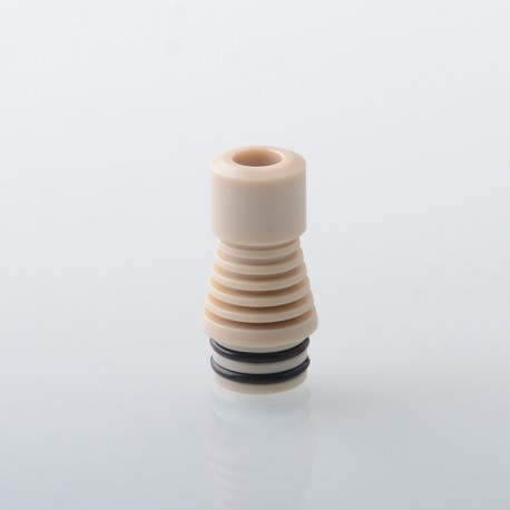 Authentic Rekavape Fev 22 510 Drip Tip for RDA / RTA / RDTA Tank Atomizer - Beige, PEEK