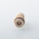 Authentic Rekavape Fev 22 510 Drip Tip for RDA / RTA / RDTA Tank Atomizer - Beige, PEEK