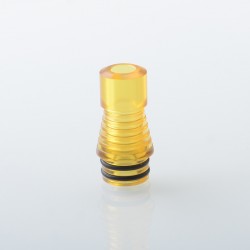 Authentic Rekavape Fev 22 510 Drip Tip for RDA / RTA / RDTA Tank Atomizer - Brown, PEI
