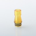 Authentic Rekavape Fev 22 510 Drip Tip for RDA / RTA / RDTA Tank Atomizer - Brown, PEI