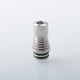 Authentic Rekavape Fev 22 510 Drip Tip for RDA / RTA / RDTA Tank Atomizer - Silver, Stainless Steel