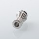 Authentic Rekavape Fev 22 510 Drip Tip for RDA / RTA / RDTA Tank Atomizer - Silver, Stainless Steel