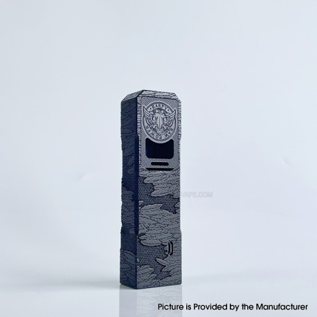 Rekavape Harpy Coffin Style DNA60C 60W Boro Mod - Full Black, VW 1~60W, 1 x 18650, Compatible with BB / Boro Tank, Evolv DNA60C