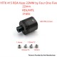 YFTK Four One Five 415 RDA Kaze Style RDL / MTL RDA Atomizer - Black, BF Pin, Air Pin 0.9mm x 2, 1.0mm x 2, 1.0mm, 1.4mm