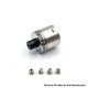 YFTK Four One Five 415 RDA Kaze Style RDL / MTL RDA Atomizer - Black, BF Pin, Air Pin 0.9mm x 2, 1.0mm x 2, 1.0mm, 1.4mm