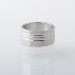 Authentic Ambition Mods Nano Combi Tank Kit for Revorie RDL & DL RTA - Silver, 2.5ml