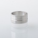 Authentic Ambition Mods Nano Combi Tank Kit for Revorie RDL & DL RTA - Silver, 2.5ml
