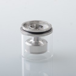 Authentic Ambition Mods Nano Tank Kit for Revorie RDL & DL RTA - Silver, 2.5ml