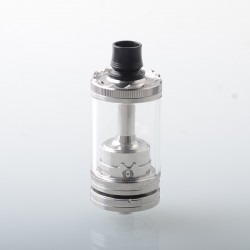 Authentic Ambition Mods Revorie RDL & DL RTA Rebuildable Atomizer - Silver, Air Pins 2.0, 2.5, 3.0, 3.5mm, 5.0ml, 23mm Diameter