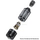 [Ships from Bonded Warehouse] Authentic Eleaf GTL D20 Tank Atomizer - Silver, 3ml, 0.8ohm / 1.2ohm, 20mm