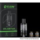 [Ships from Bonded Warehouse] Authentic Eleaf GTL D20 Tank Atomizer - Silver, 3ml, 0.8ohm / 1.2ohm, 20mm