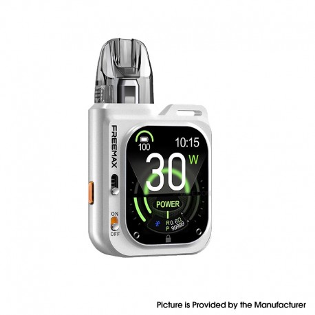 [Ships from Bonded Warehouse] Authentic FreeMax Rexa Smart Pod System - White, 1600mAh, 3ml, 0.6ohm / 0.8ohm