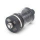 NarVa Style RTA Rebuildable Tank Atomizer - Black, 3.5ml, 22mm Diameter