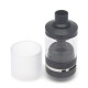 NarVa Style RTA Rebuildable Tank Atomizer - Black, 3.5ml, 22mm Diameter
