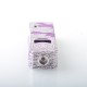 Rekavape Harpy Coffin Style DNA60C 60W Boro Mod - Silver Purple, 1~60W, 1 x 18650, Compatible with Boro Tank, Evolv DNA60C Chip