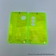 Authentic MK MODS V4 Replacement Front + Back Cover Panel Plate for dotMod dotAIO V2 Pod - Fluo Green , Acrylic (2 PCS)