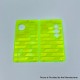 Authentic MK MODS V4 Replacement Front + Back Cover Panel Plate for dotMod dotAIO V2 Pod - Fluo Green , Acrylic (2 PCS)