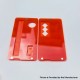 Authentic MK MODS V4 Replacement Front + Back Cover Panel Plate for dotMod dotAIO V2 Pod - Fluo Orange , Acrylic (2 PCS)