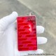 Authentic MK MODS V4 Replacement Front + Back Cover Panel Plate for dotMod dotAIO V2 Pod - Red, Acrylic (2 PCS)
