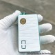 Authentic MK MODS V4 Replacement Front + Back Cover Panel Plate for dotMod dotAIO V2 Pod - White, Acrylic (2 PCS)