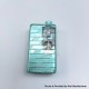 Authentic MK MODS V4 Replacement Front + Back Cover Panel Plate for dotMod dotAIO V2 Pod - Clear, Acrylic (2 PCS)